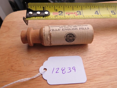 Antique wills english pills - antique,